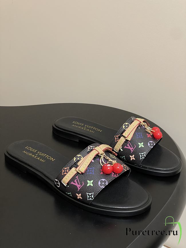 LV X TM Cherry pendant flat sandals 03 - 1