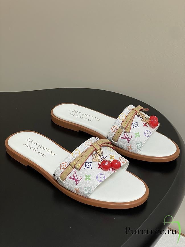 LV X TM Cherry pendant flat sandals 04 - 1