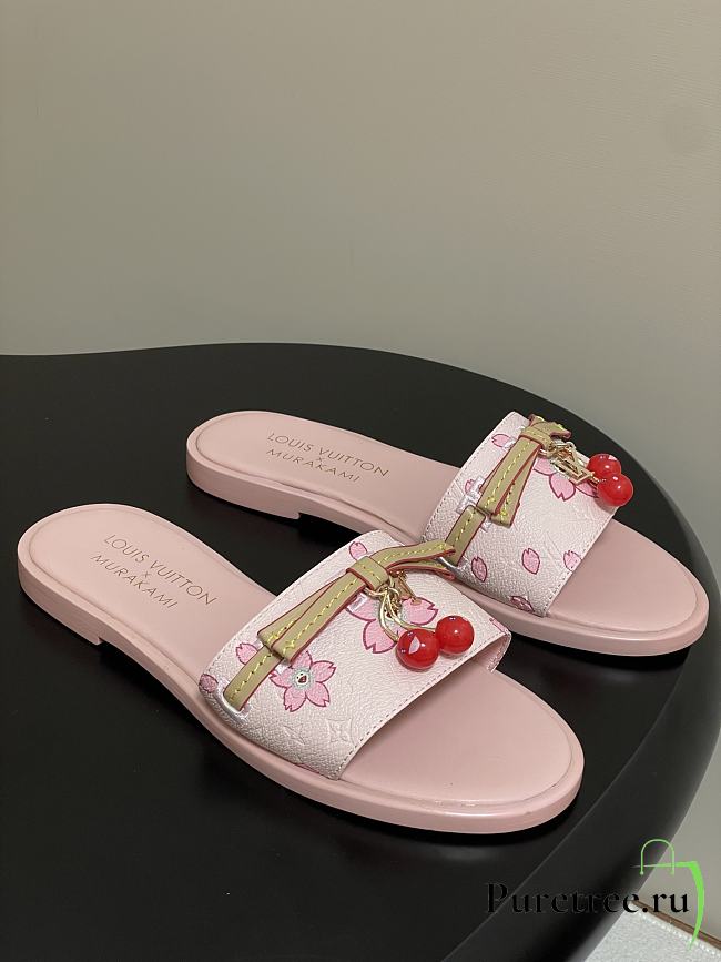 LV X TM Cherry pendant flat sandals 07 - 1