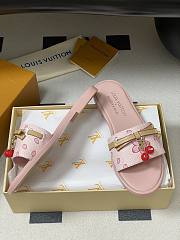 LV X TM Cherry pendant flat sandals 07 - 5