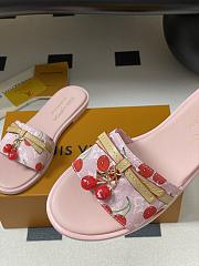 LV X TM Cherry pendant flat sandals 12 - 6