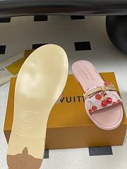 LV X TM Cherry pendant flat sandals 12 - 4