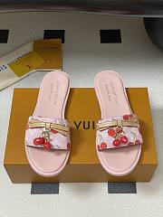 LV X TM Cherry pendant flat sandals 12 - 3