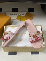 LV X TM Cherry pendant flat sandals 12 - 2