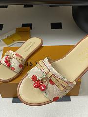 LV X TM Cherry pendant flat sandals 15 - 4
