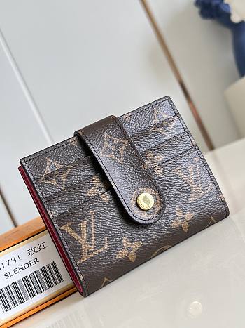 LOUIS VUITTON | Monogram card holder wallet 03