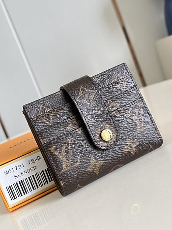 LOUIS VUITTON | Monogram card holder wallet 04