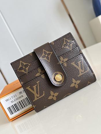 LOUIS VUITTON | Monogram card holder wallet 06