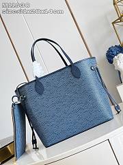 LOUIS VUITTON | Neverfull MM In Blue - 1