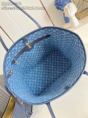 LOUIS VUITTON | Neverfull MM In Blue - 4