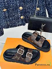 LOUIS VUITTON | Sandals In Monogram Brown - 6