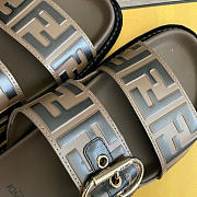 FENDI | Sandales spartiates In Gray  - 5