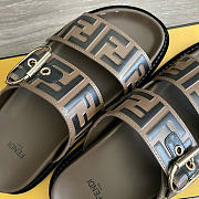 FENDI | Sandales spartiates In Gray  - 3