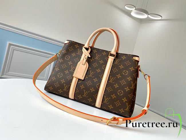 LOUIS VUITTON | Soufflot MM shoulder Handbag  - 1