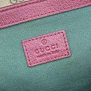 GUCCI | Ophidia medium top handle bag in burgundy - 2