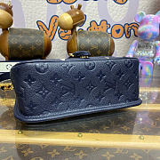LOUIS VUITTON | Diane Monogram Empriente Leather Tourterelle Navy Blue - 4