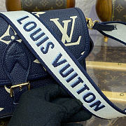 LOUIS VUITTON | Diane Monogram Empriente Leather Tourterelle Navy Blue - 3