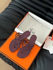 HERMES | Classic chain slippers 03 - 6