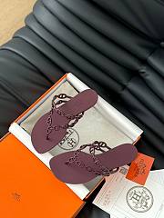 HERMES | Classic chain slippers 03 - 5
