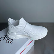 MONCLER | Socks Shoes Round Toe Thick Bottom Low In White - 5