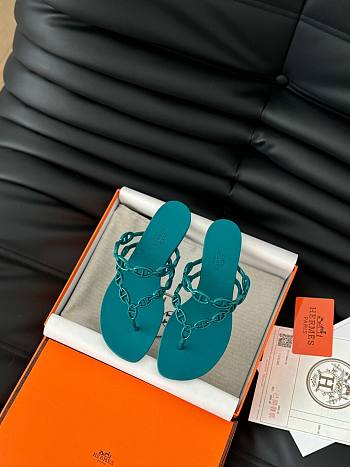 HERMES | Classic chain slippers 05