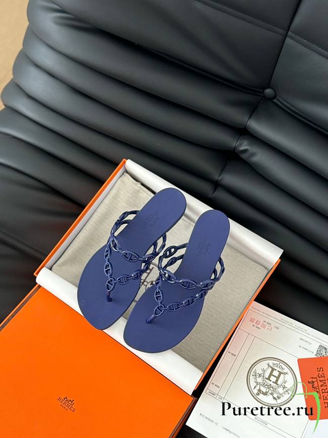 HERMES | Classic chain slippers 06 - 1