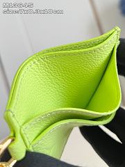LOUIS VUITTON | Charms Card Holder Monogram Empreinte Leather In Green  - 2