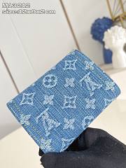 LOUIS VUITTON | Victorine Wallet Denim Blue M13212 - 6
