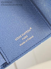 LOUIS VUITTON | Victorine Wallet Denim Blue M13212 - 5