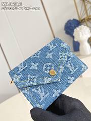 LOUIS VUITTON | Victorine Wallet Denim Blue M13212 - 3