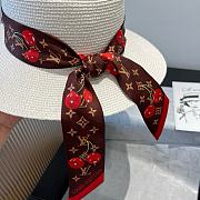 LOUIS VUITTON | Lujia new flat-top straw hat 01 - 2