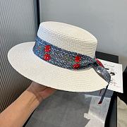 LOUIS VUITTON | Lujia new flat-top straw hat 02 - 4