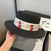 LOUIS VUITTON | Lujia new flat-top straw hat 03 - 6