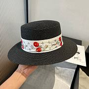 LOUIS VUITTON | Lujia new flat-top straw hat 03 - 4
