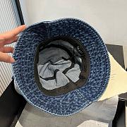 Gucci GG new bucket hat denim blue - 3