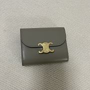 CELINE | Small Wallet Triomphe In Shiny calfskin 01 - 1