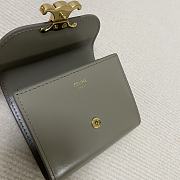 CELINE | Small Wallet Triomphe In Shiny calfskin 01 - 4
