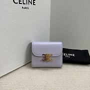 CELINE | Small Wallet Triomphe In Shiny calfskin 03 - 1