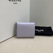 CELINE | Small Wallet Triomphe In Shiny calfskin 03 - 5