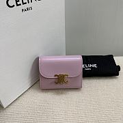 CELINE | Small Wallet Triomphe In Shiny calfskin 04 - 1