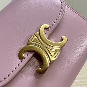 CELINE | Small Wallet Triomphe In Shiny calfskin 04 - 2