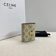 CELINE | Small Wallet Triomphe In Shiny calfskin 06 - 6