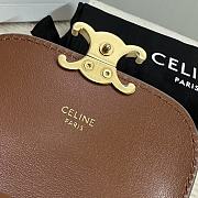 CELINE | Small Wallet Triomphe In Shiny calfskin 06 - 2