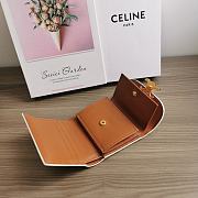 CELINE | Small Wallet Triomphe In Shiny calfskin 07 - 6