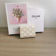 CELINE | Small Wallet Triomphe In Shiny calfskin 07 - 3