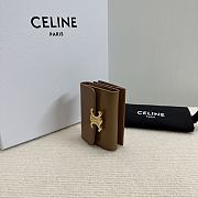 CELINE | Small Wallet Triomphe In Shiny calfskin 08 - 4