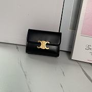 CELINE | Small Wallet Triomphe In Shiny calfskin 09 - 1