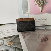 CELINE | Small Wallet Triomphe In Shiny calfskin 10 - 6
