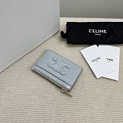 CELINE | CUIR TRIOMPHE ZIPPER CARDHOLDER IN SHINY CALFSKIN 02 - 5