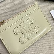 CELINE | CUIR TRIOMPHE ZIPPER CARDHOLDER IN SHINY CALFSKIN 03 - 5